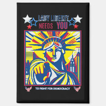 Lady Liberty braucht dich! Schwarze BG bekämpfen O