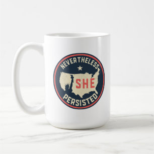 Lady Liberty Coffee trotzdem beharrte sie Kaffeetasse