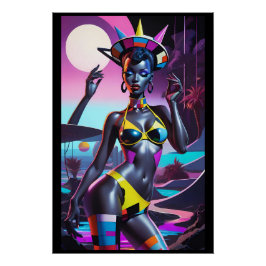 Lady Liberty erzählt einen transformativen Traum Poster