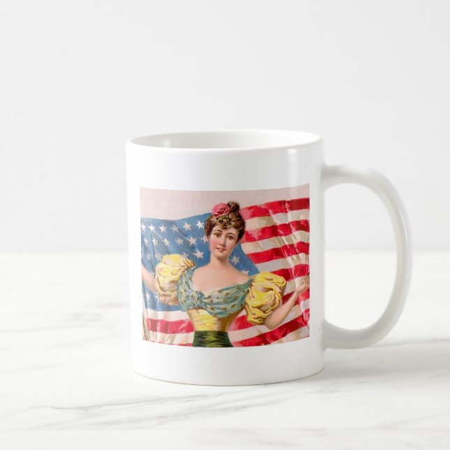 Lady Liberty Independence Kaffeetasse (Rechts)