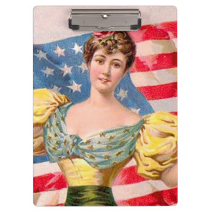 Lady Liberty Independence Klemmbrett