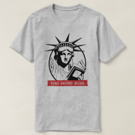 Lady Liberty las verbotene Bücher T-Shirt