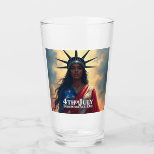 Lady Liberty neu interpretiert – Ein neues Gesicht Glas