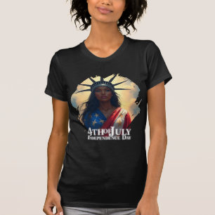 Lady Liberty neu interpretiert – Ein neues Gesicht T-Shirt