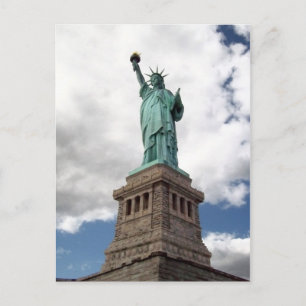 Lady Liberty Postkarte
