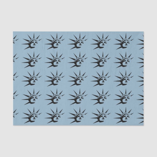 Lady Liberty Tissue Paper Seidenpapier (Vorderseite)