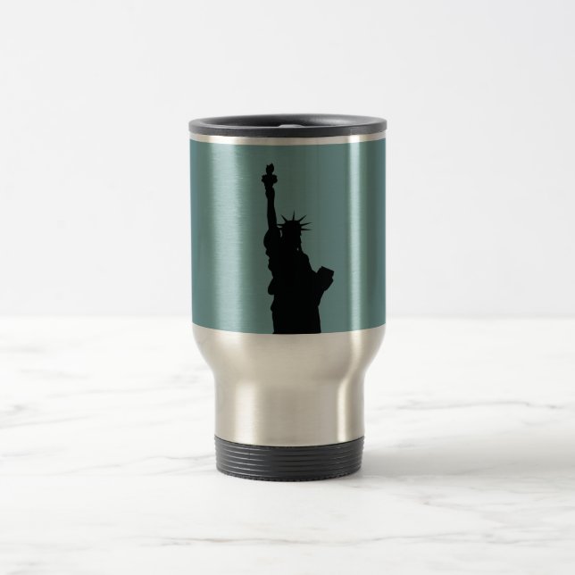 Lady Liberty Travel/Pendlerische Tasse (Mittel)