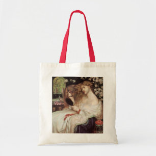Lady Lilith von Rossetti, viktorianisches Porträt Tragetasche
