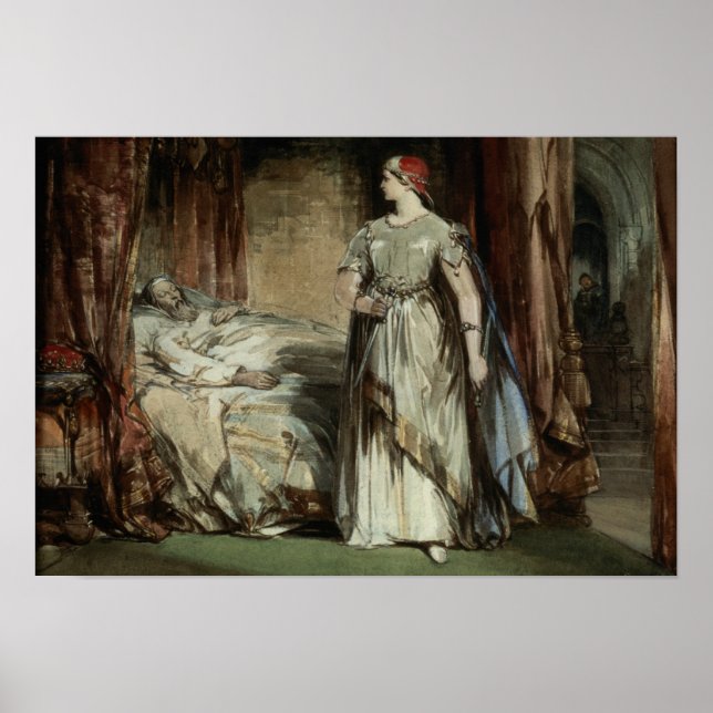 Lady Macbeth, 1850 Poster (Vorne)