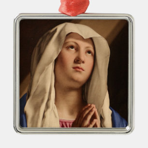 Lady Madonna Praying (Jungfrau Mary) (Christliche Ornament Aus Metall