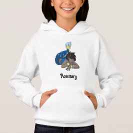 Lady Mermaid individuelle Name Hoodie