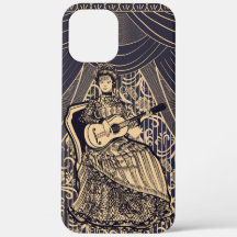 Lady mit Gitarre