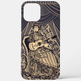 Lady mit Gitarre Case-Mate iPhone Hülle
