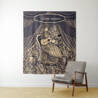 Lady mit Gitarre