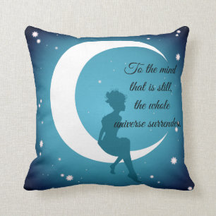 Lady Moon Throw Kissen