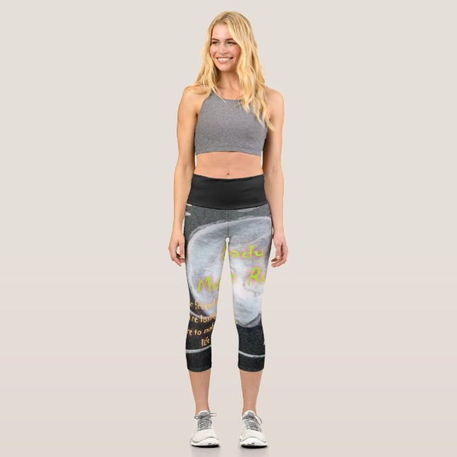 Lady Moonrose Capri Leggings (Vorderseite)