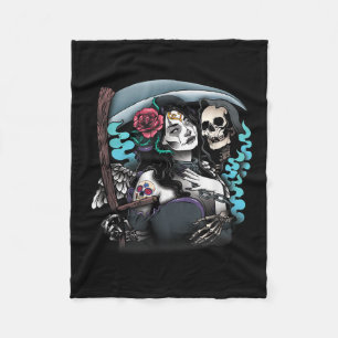 Lady Muerte Tattoo La Muerte Tattoo Lady Tattoo Ta Fleecedecke