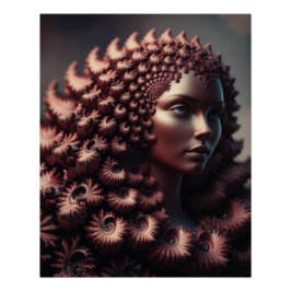Lady Newtonbrot Poster Pour Portait