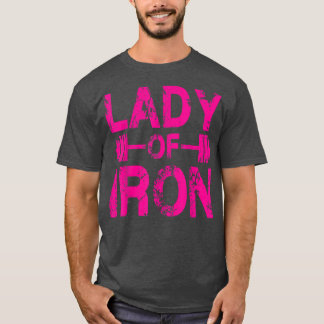 Lady of Eison Gym Motivierend T-Shirt