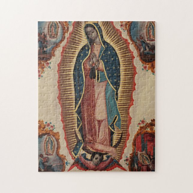 Lady of Guadalupe, 1780 von Sebastian Zalcedo (Vertikal)