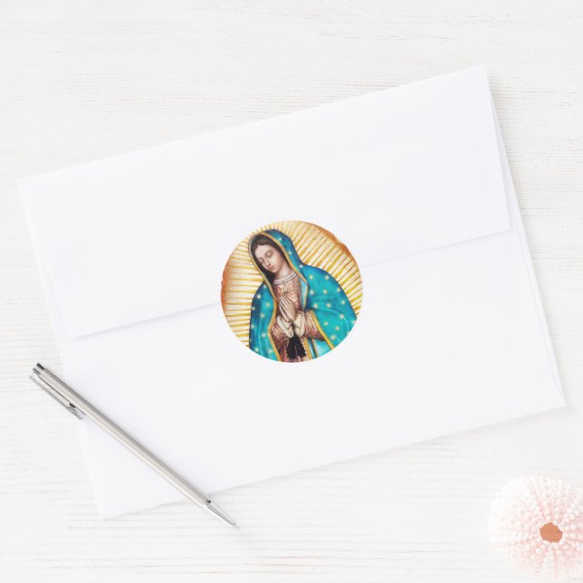 Lady of Guadalupe Umschlag Aufkleber Stickers (Umschlag)