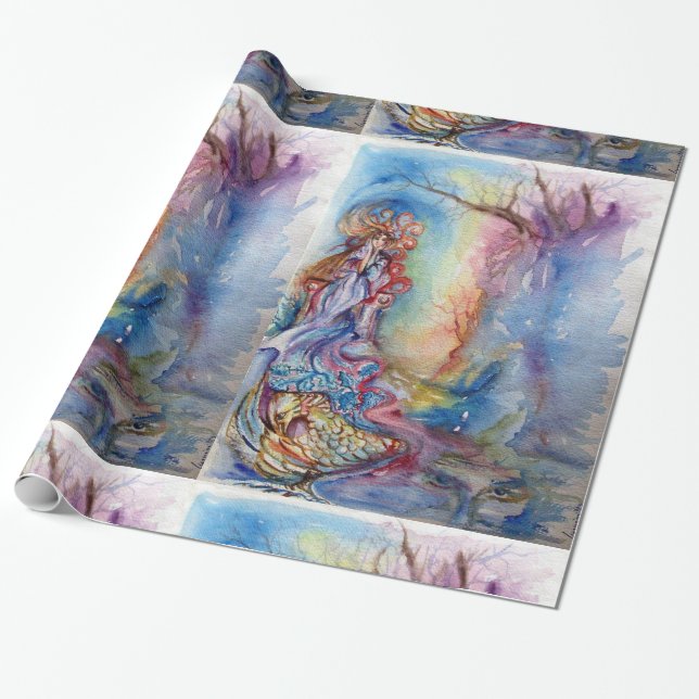 LADY OF LAKE / Magie und Mystery Geschenkpapier (Ungerollt)