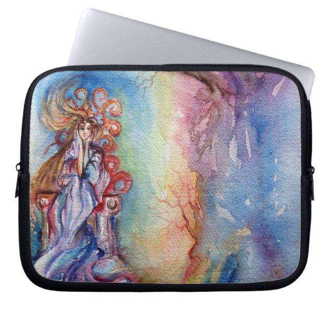 LADY OF LAKE / Magie und Mystery Laptopschutzhülle (Vorderseite)