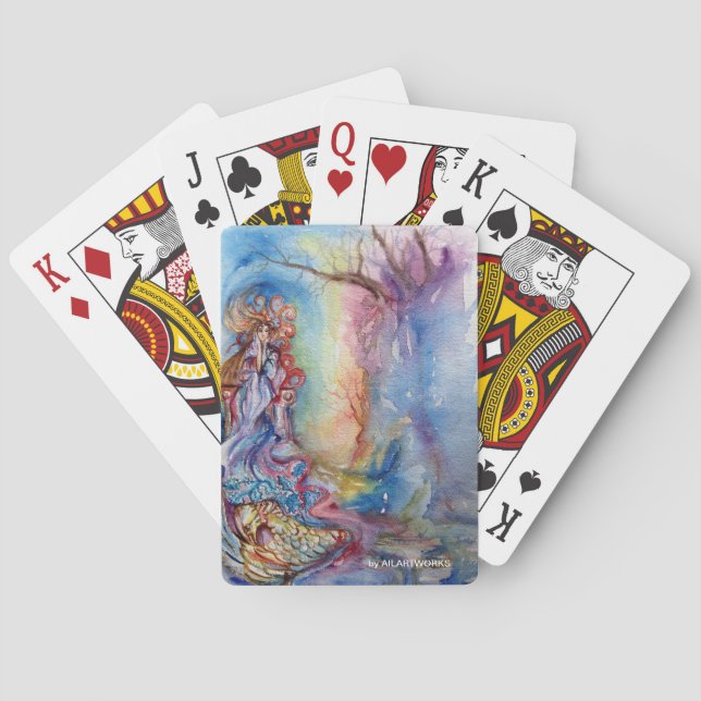 LADY OF LAKE / Magie und Mystery Spielkarten (Rückseite)