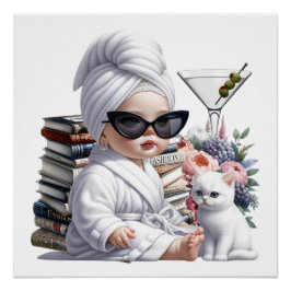 Lady of Leisure Wall Decor Poster