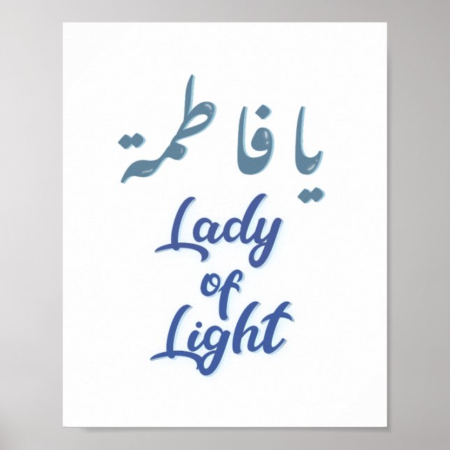 Lady of Light Poster (Vorne)
