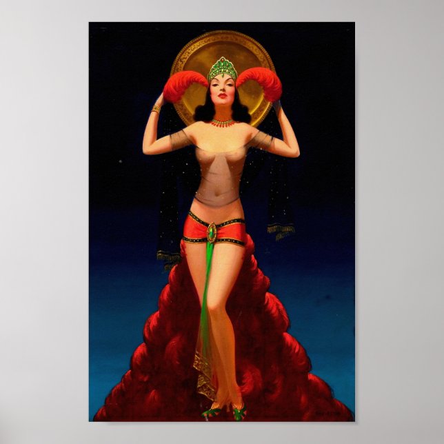 Lady of Mystery - Edward Mason Eggleston Poster (Vorne)