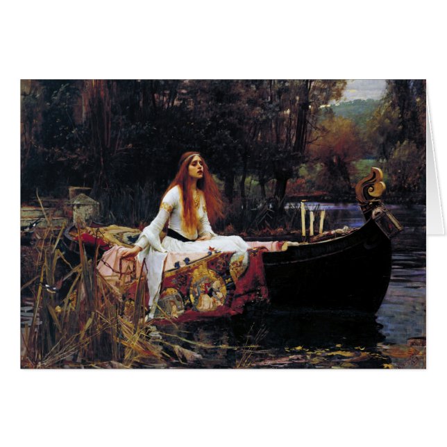 Lady Of Shallot auf dem Schiff J.W. Wasserhaus Kun (Vorderseite (Horizontal))