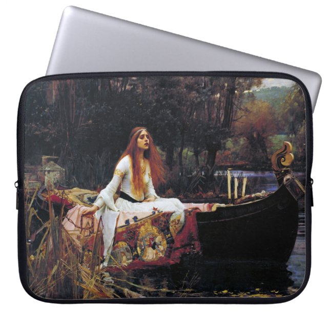 Lady Of Shallot auf dem Schiff J.W. Wasserhaus Kun Laptopschutzhülle (Vorderseite)