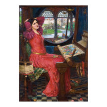 Lady of Shallot by John William Waterhouse