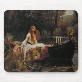 Lady of Shallot Pre-Raphaelite Malerei Mousepad