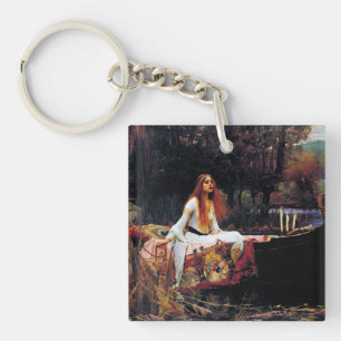Lady Of Shallot sur le bateau J.W. Waterhouse Fine