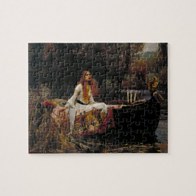 Lady of Shallot von John William Waterhouse (Horizontal)