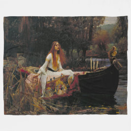 Lady of Shallot von John William Waterhouse Fleecedecke