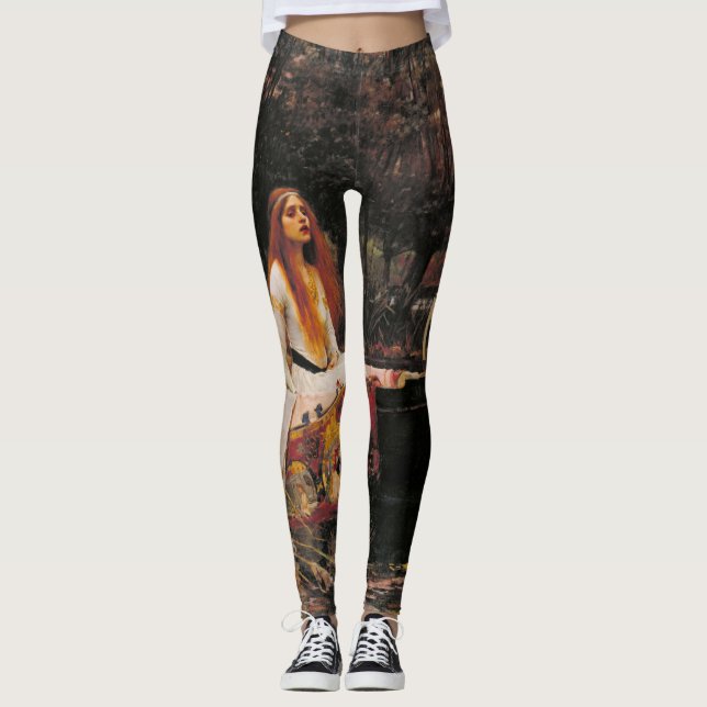 Lady of Shalott Art Leggings (Vorderseite)
