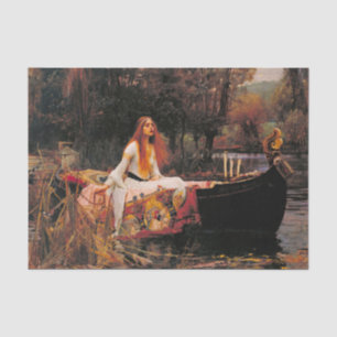 Lady of Shalott John William Waterhouse Seidenpapier