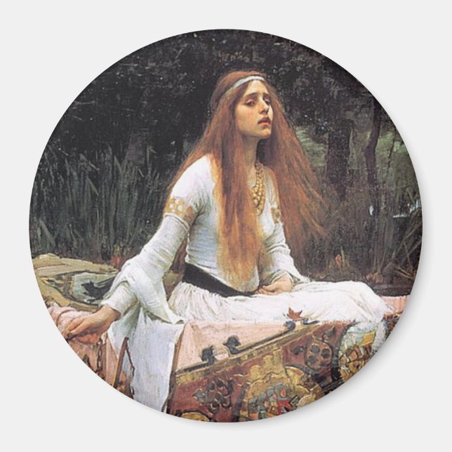Lady of Shalott Magnet (Vorne)