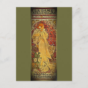 Lady of the Camillias Postkarte