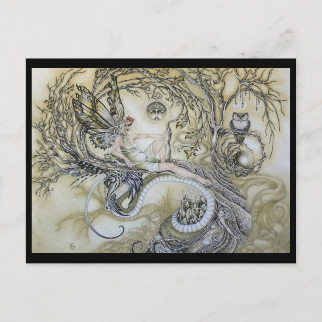 Lady of the Forest Postkarte (Vorderseite)