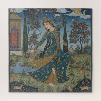 Lady of the Garden - Medieval Grace in Bloom
