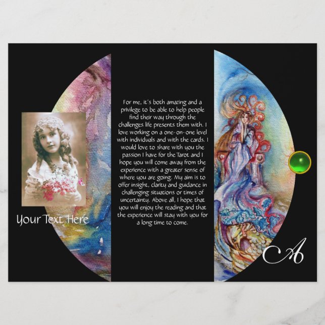 LADY OF THE LAKE MONOGRAM Brochure à 3 plis (Devant)