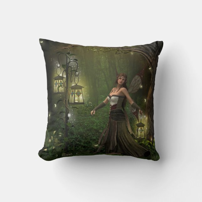 Lady of the Lanterns Pillow Kissen (Vorderseite)