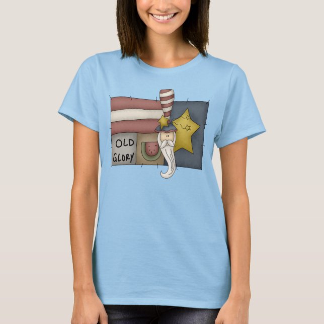Lady Old Glory Shirt (Vorderseite)