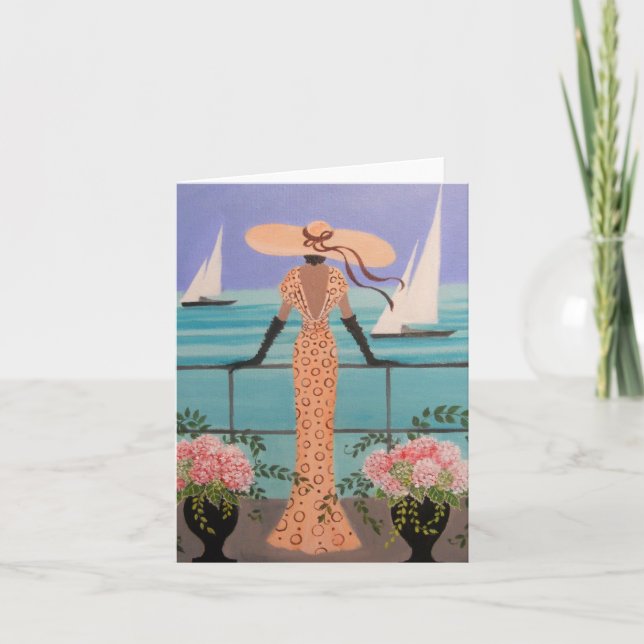 Lady on a Cruise, carte de billet (Devant)