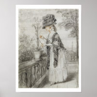 Lady on a Terrace Auf der Pflanze einer Nation (sc