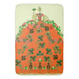 LADY ORANGE AND KLEEBLATTS St. Patricks Day Party Badematte